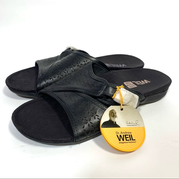 Dr. Weil Path Comfort Sandals Size 6 Black - Picture 3 of 11